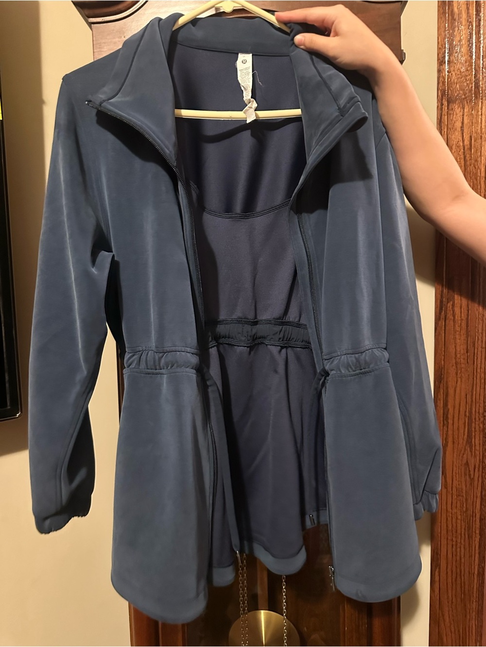 lululemon athletica Navy Blue Zip-Up Jacket